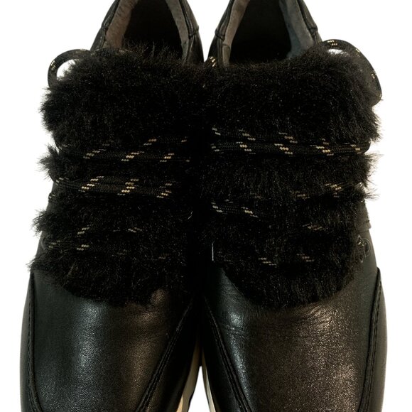 Pikolinos Black Leather Shoes Sneakers Lace-Up Size 37 (6.5-7) - Picture 7 of 11